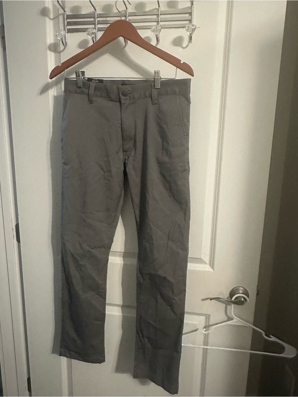 RVCA Men's Straight Chino Pants - Gray